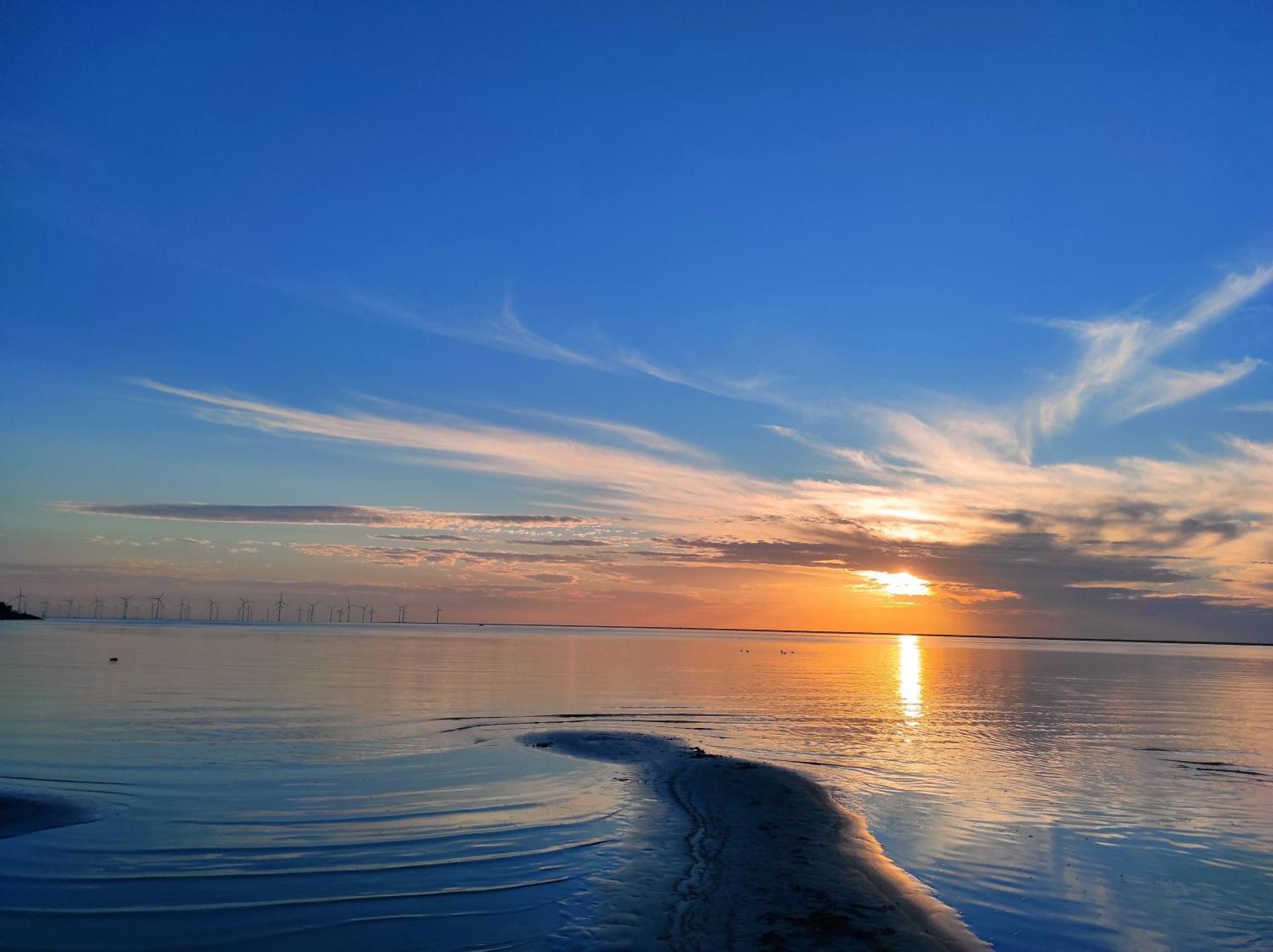 Appartement Ijsselmeer Makkum Strand ภายนอก รูปภาพ